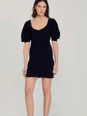 Sandro Poitou Short Knit Dress NwOT